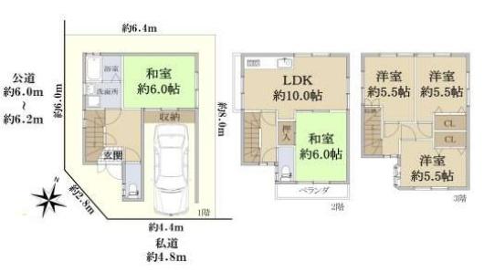 京都市山科区勧修寺西栗栖野町の中古一戸建て