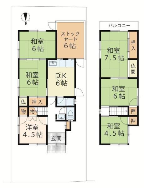 大津市神領２丁目の中古一戸建