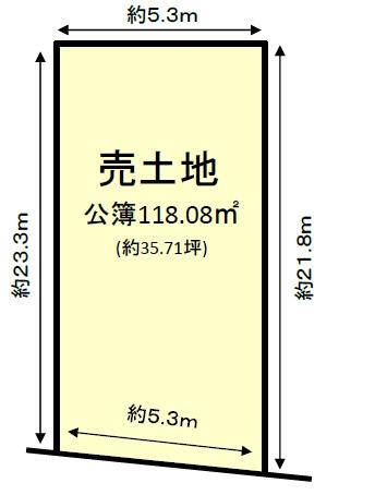 京都市中京区西ノ京西中合町の売土地