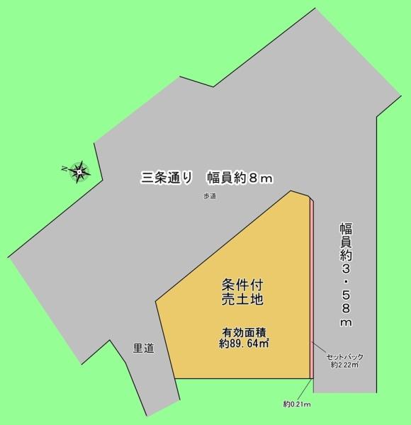 京都市右京区太秦井戸ケ尻町の売土地