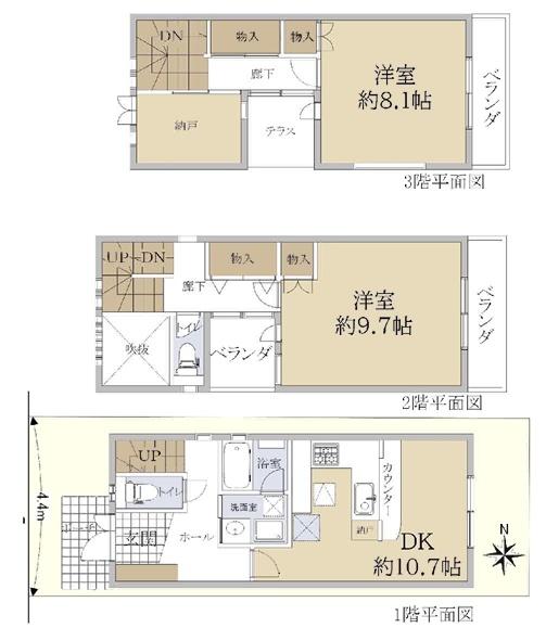 京都市中京区西ノ京南大炊御門町の中古一戸建