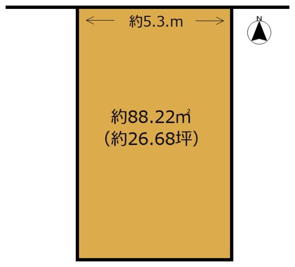 京都市山科区西野大鳥井町の売土地