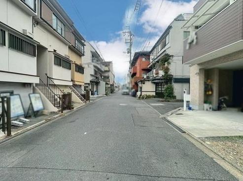 京都市右京区西院西高田町の土地