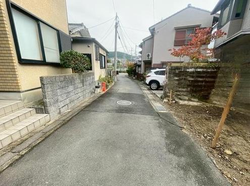 京都市山科区御陵鴨戸町の土地