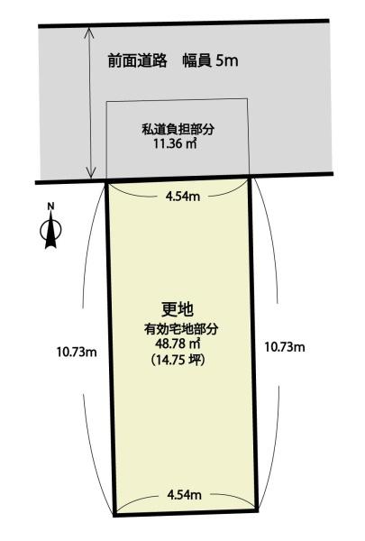 京都市山科区西野楳本町の売土地