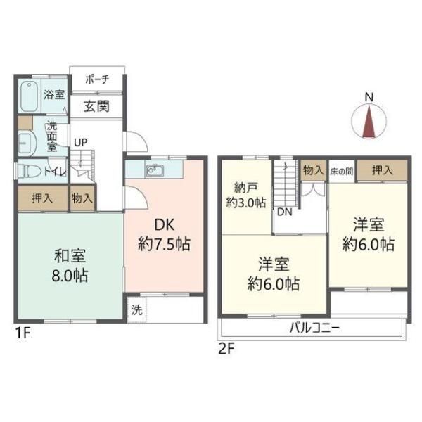 京都市西京区大原野西境谷町３丁目の中古テラスハウス
