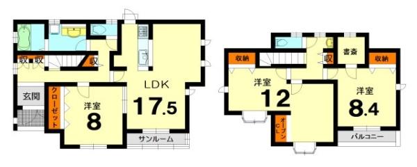 京都市西京区御陵峰ケ堂町２丁目の中古一戸建