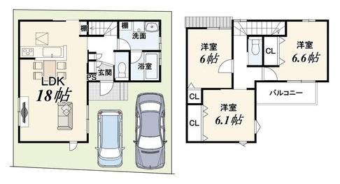 京都市伏見区向島中島町の新築一戸建