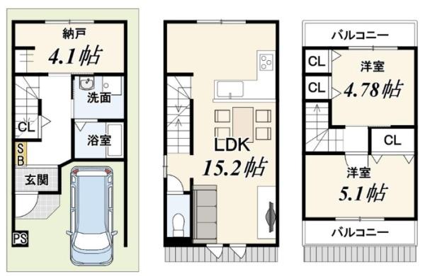 京都市伏見区両替町１２丁目の新築一戸建