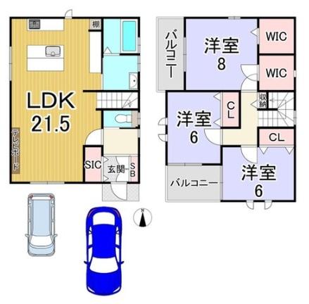 京都市伏見区久我森の宮町の中古一戸建
