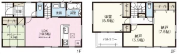 京都市伏見区羽束師鴨川町の新築一戸建