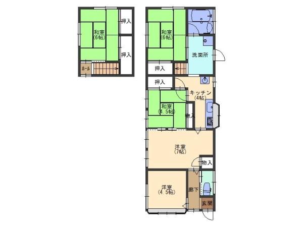 大津市湖城が丘の中古一戸建