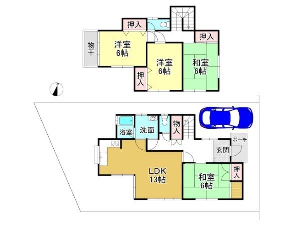 大津市雄琴５丁目の中古一戸建