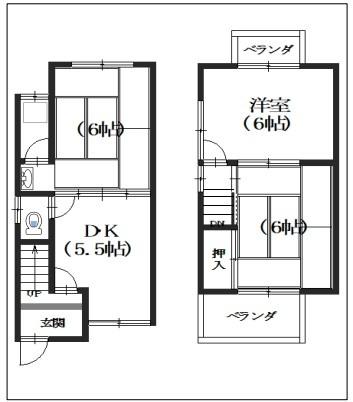 京都市山科区御陵荒巻町の中古一戸建