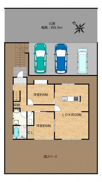 大津市南郷４丁目の中古一戸建て