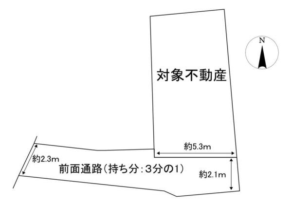 京都市右京区鳴滝宅間町の売土地