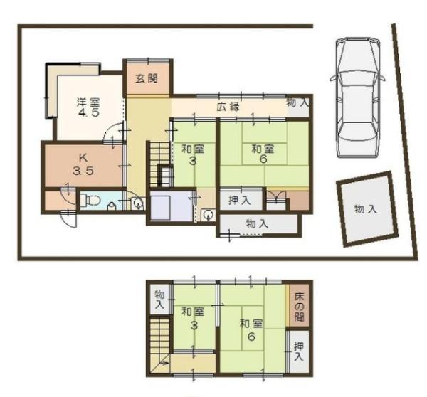 大津市本宮２丁目の中古一戸建