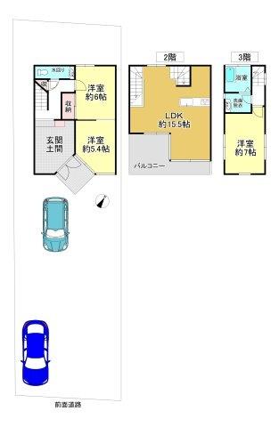 大津市北小松の中古一戸建
