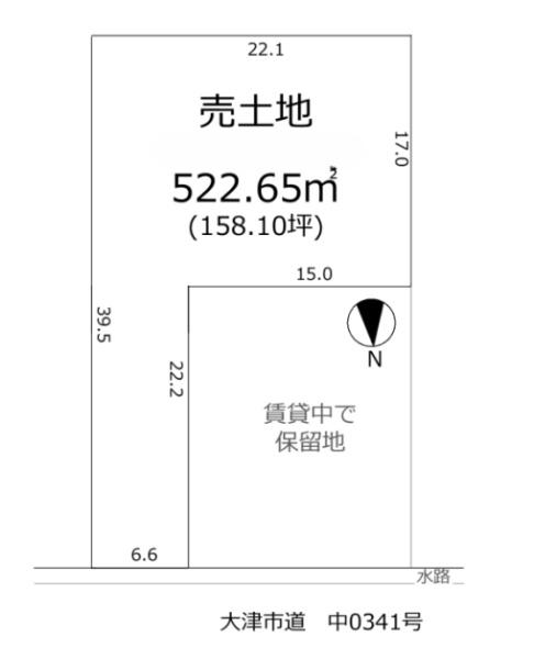 大津市坂本６丁目の土地
