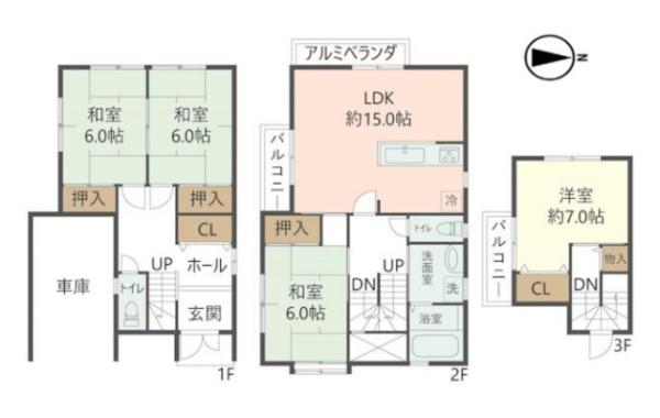 京都市西京区上桂北村町の中古一戸建