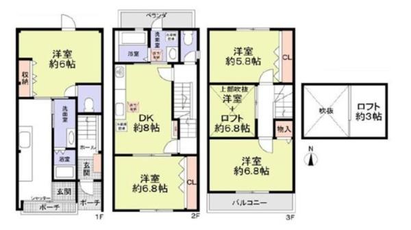 京都市上京区中務町の中古一戸建て