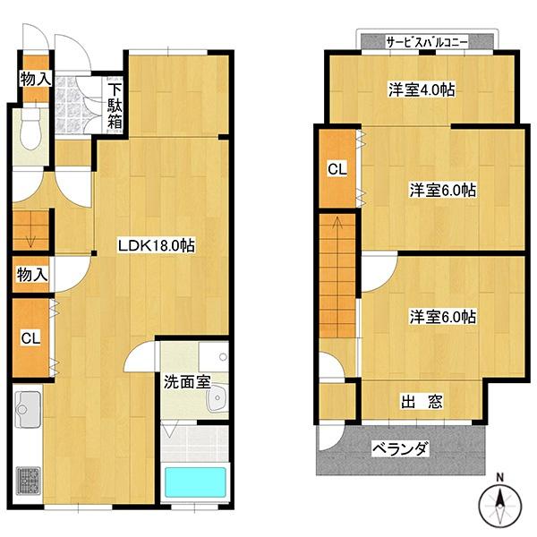 京都市左京区山端大塚町の中古テラスハウス