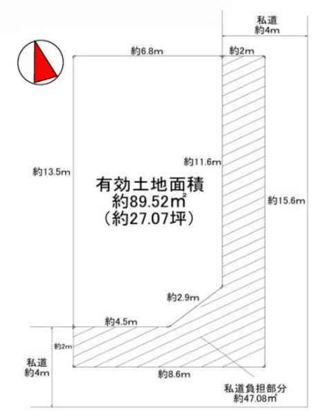 京都市左京区一乗寺東杉ノ宮町の売土地