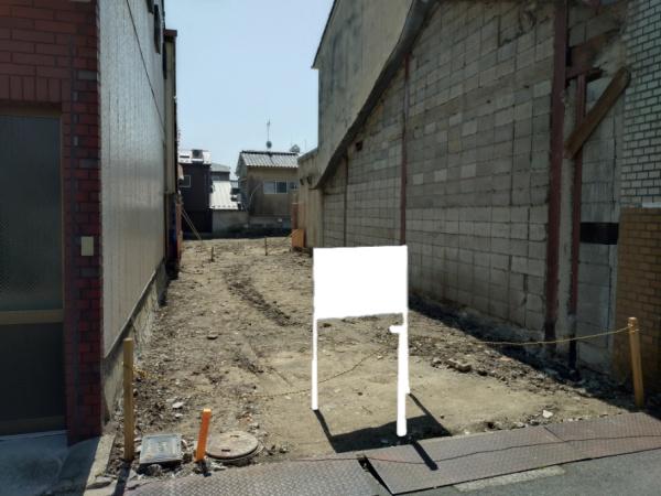 京都市上京区下立売通千本東入田中町の土地