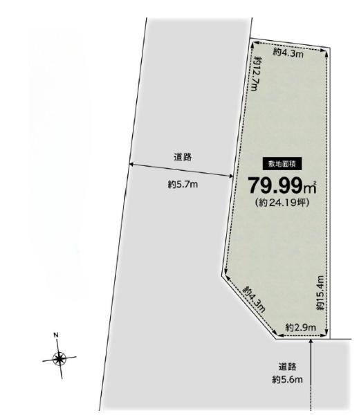 京都市北区紫野南花ノ坊町の売土地