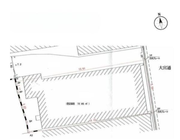 京都市上京区大宮通鞍馬口上る若宮竪町の売土地