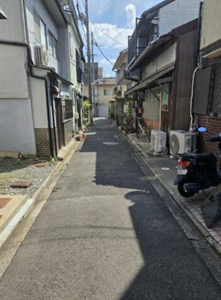 京都市北区紫野上柏野町の土地