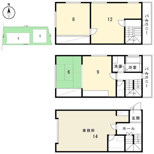 京都市左京区岩倉忠在地町の土地