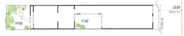 京都市上京区大宮通西裏芦山寺上る竪社南半町の土地