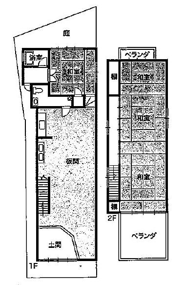 京都市北区紫竹上堀川町の中古一戸建
