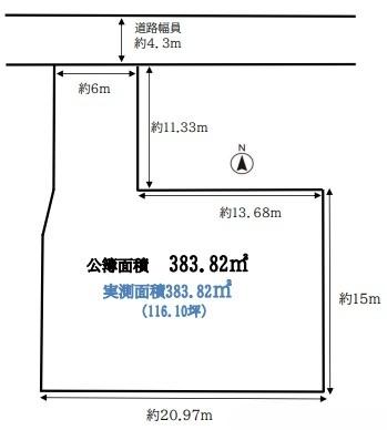 京都市北区鞍馬口通室町東入上御霊上江町の売土地