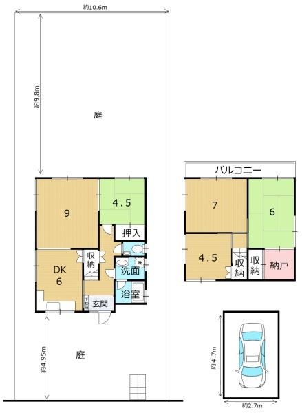 大津市南郷４丁目の中古一戸建