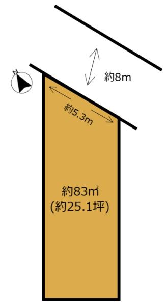 京都市右京区太秦森ケ前町の売土地