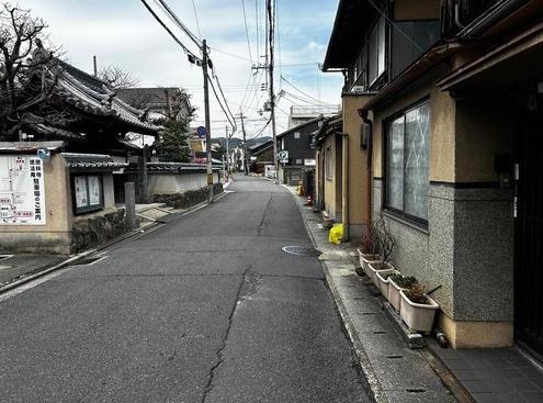 京都市右京区嵯峨中通町の売土地
