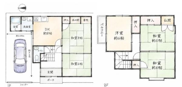 京都市伏見区向島上林町の中古一戸建て