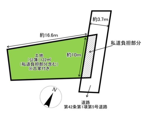 京都市北区衣笠赤阪町の売土地