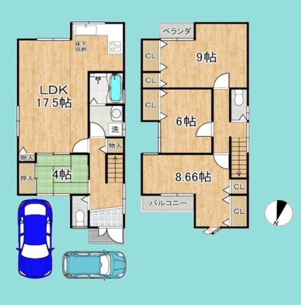 京都市伏見区小栗栖中山田町の中古一戸建