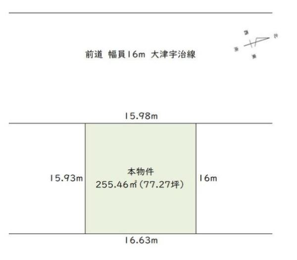 京都市伏見区醍醐古道町の売土地