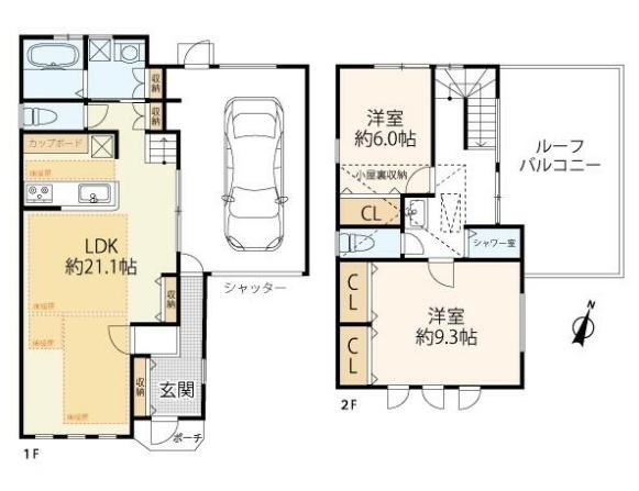京都市山科区小山谷田町の中古一戸建