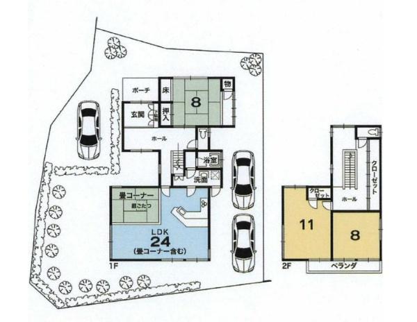京都市右京区嵯峨釈迦堂藤ノ木町の中古一戸建