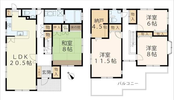 大津市大江４丁目の中古一戸建