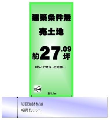 京都市伏見区深草平田町の売土地