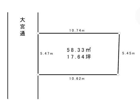 京都市北区紫野門前町の売土地
