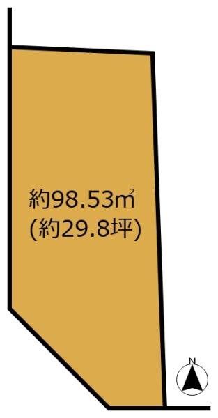 京都市北区小山北上総町の売土地