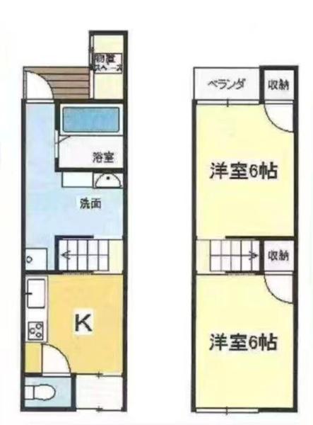 京都市南区唐橋井園町の中古テラスハウス