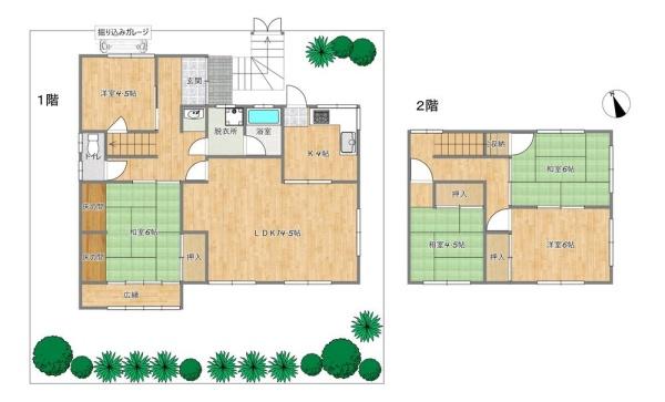 大津市茶戸町の中古一戸建